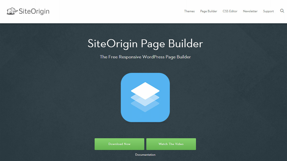 site origin page builder