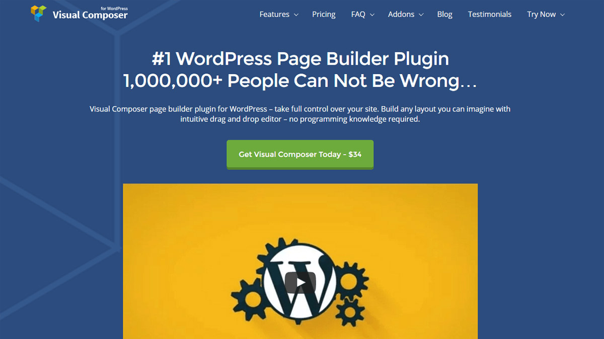 Visual Composer Page Builder