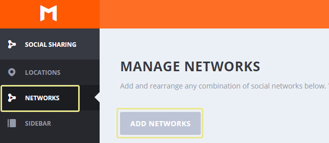 monarch add networks