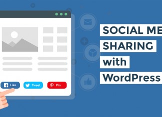 Social sharing with wordpress