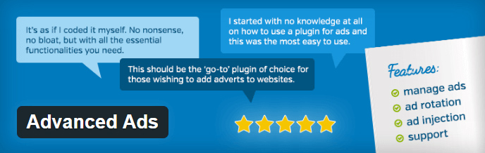 Advanced Ads wordpress plugin