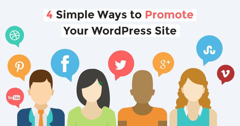 4 simple ways to use social media to promote your wordpress blog
