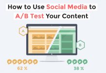 Using social media to split test your content