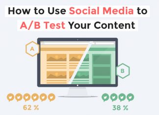Using social media to split test your content