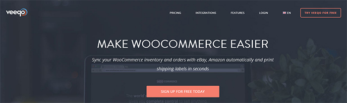 Veeqo connects WooCommerce to amazon and ebay