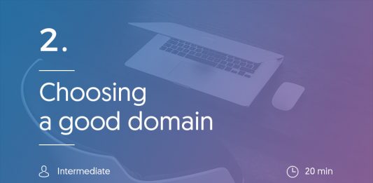 Step 2: How to choose a good domain name