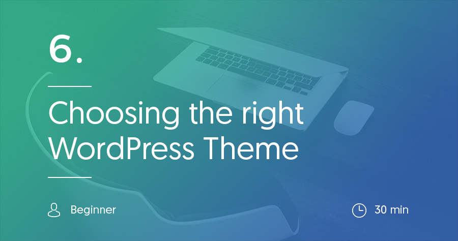 Step 6: How to choose the right WordPress theme