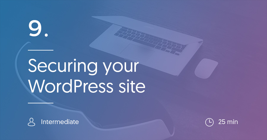 Step 9: How to secure your WordPress site