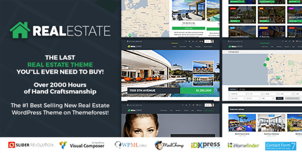 Real Estate 7 – Real Estate WordPress Theme