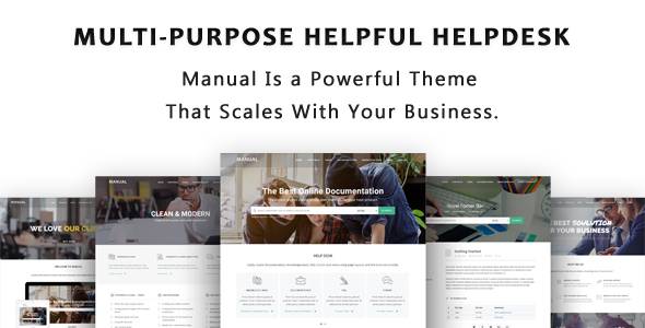 Manual – Multi-Purpose Online Documentation, Knowledge Base & Creative WordPress Theme