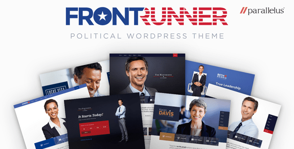 Political WordPress Theme – FrontRunner