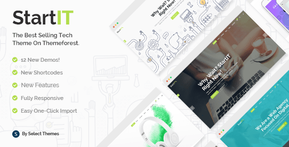 Startit – A Fresh Startup Business Theme