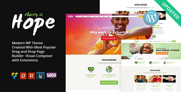 Hope | Non-Profit, Charity & Donations + RTL