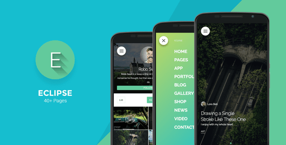 Eclipse – Mobile Multi-Purpose WordPress Theme