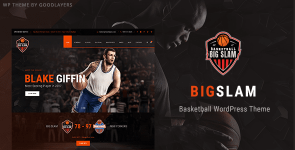 Big Slam – Basketball WordPress Theme