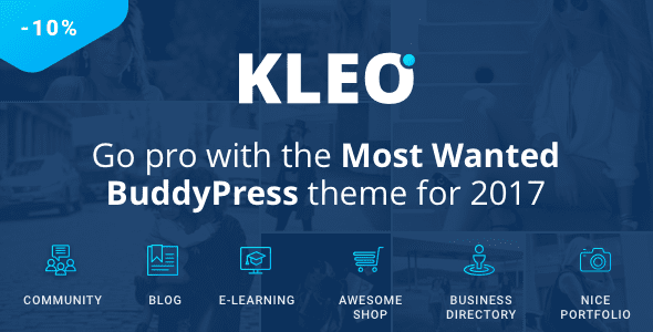 KLEO – Pro Community Focused, Multi-Purpose BuddyPress Theme